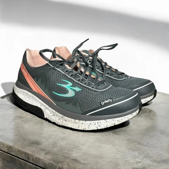 Gdefy Gravity Defyer | Mighty Walk Sneakers Pain Relief Roomy EUC - Picture 1 of 13
